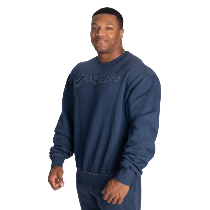 Gasp Washed Sweater, Washed Blue