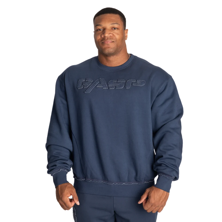 Gasp Washed Sweater, Washed Blue