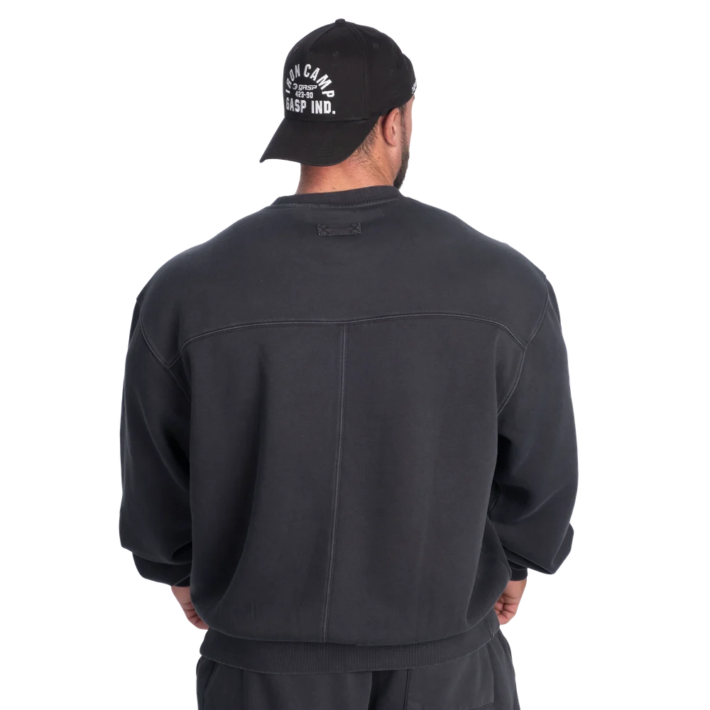 Gasp Washed Sweater, Washed Black