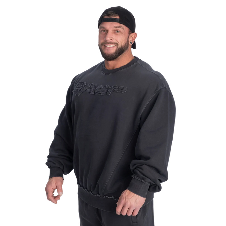 Gasp Washed Sweater, Washed Black