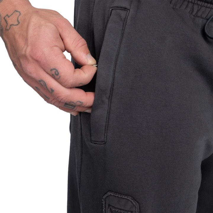 Washed Baggy Pants, Washed Black