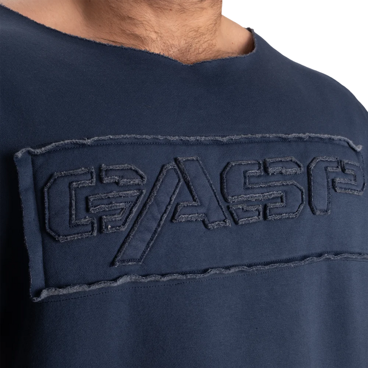 Raw Iron Tee, Washed Blue