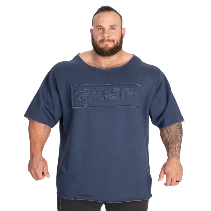 Raw Iron Tee, Washed Blue