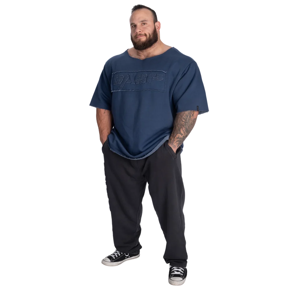 Raw Iron Tee, Washed Blue