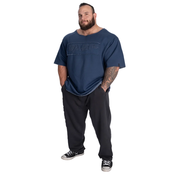 Raw Iron Tee, Washed Blue