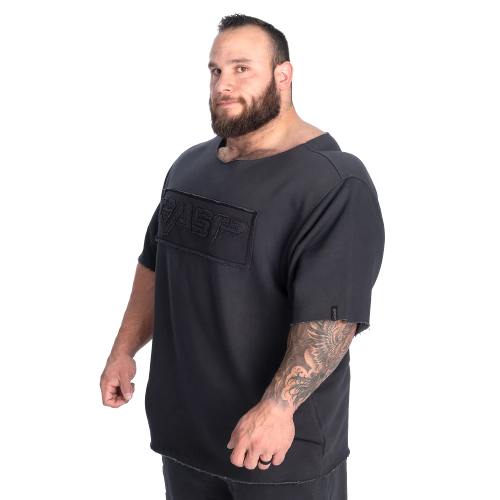 Raw Iron Tee, Washed Black