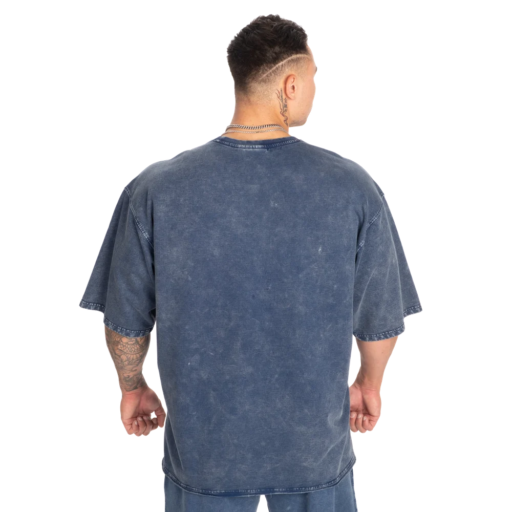 Iron Camp Iron Tee, Washed Blue