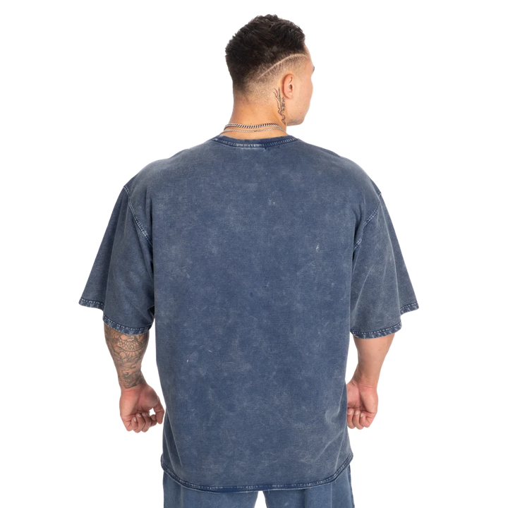 Iron Camp Iron Tee, Washed Blue