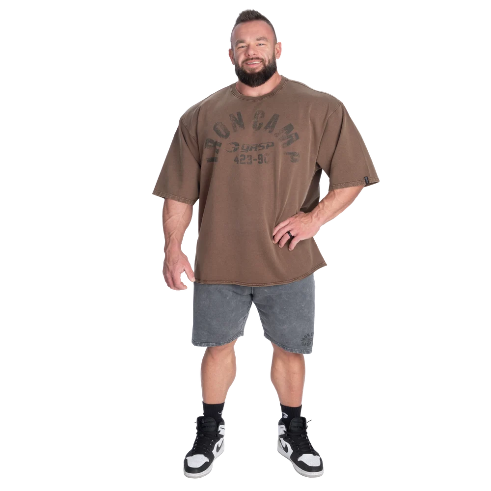 Iron Camp Iron Tee, Washed Timber
