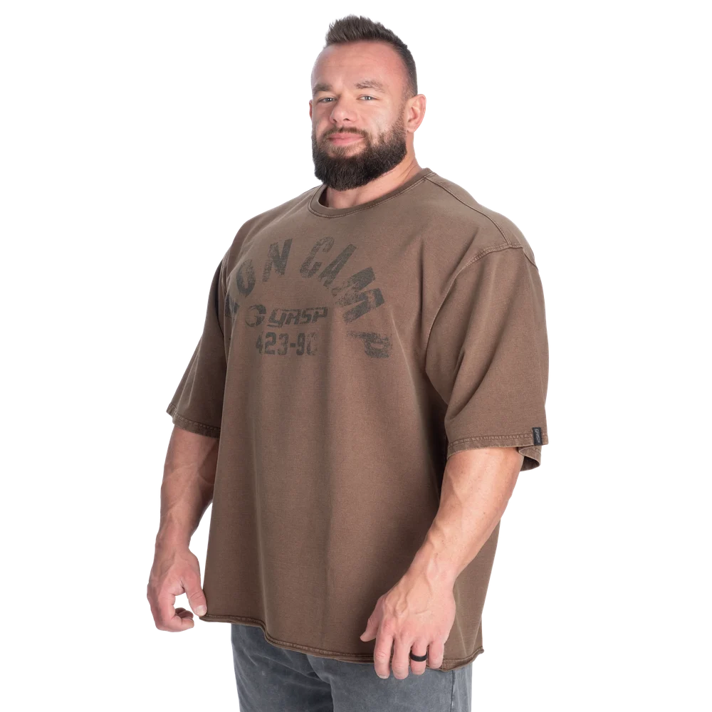 Iron Camp Iron Tee, Washed Timber