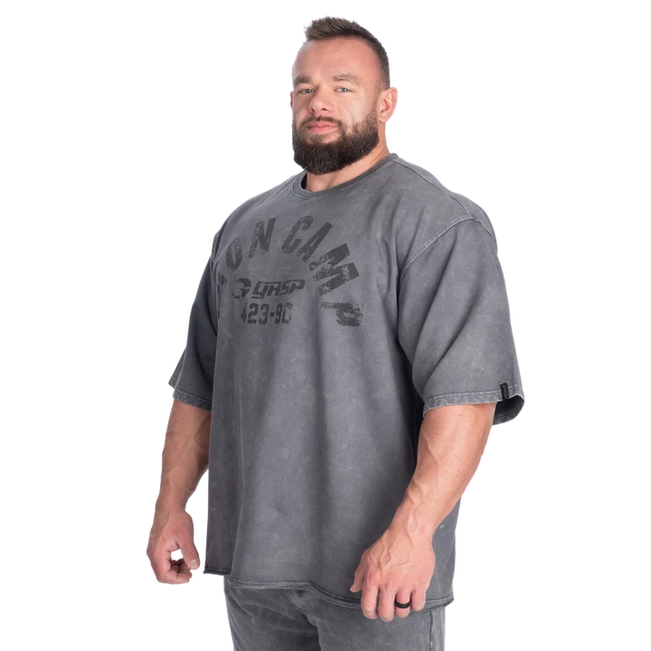 Iron Camp Iron Tee, Washed Black