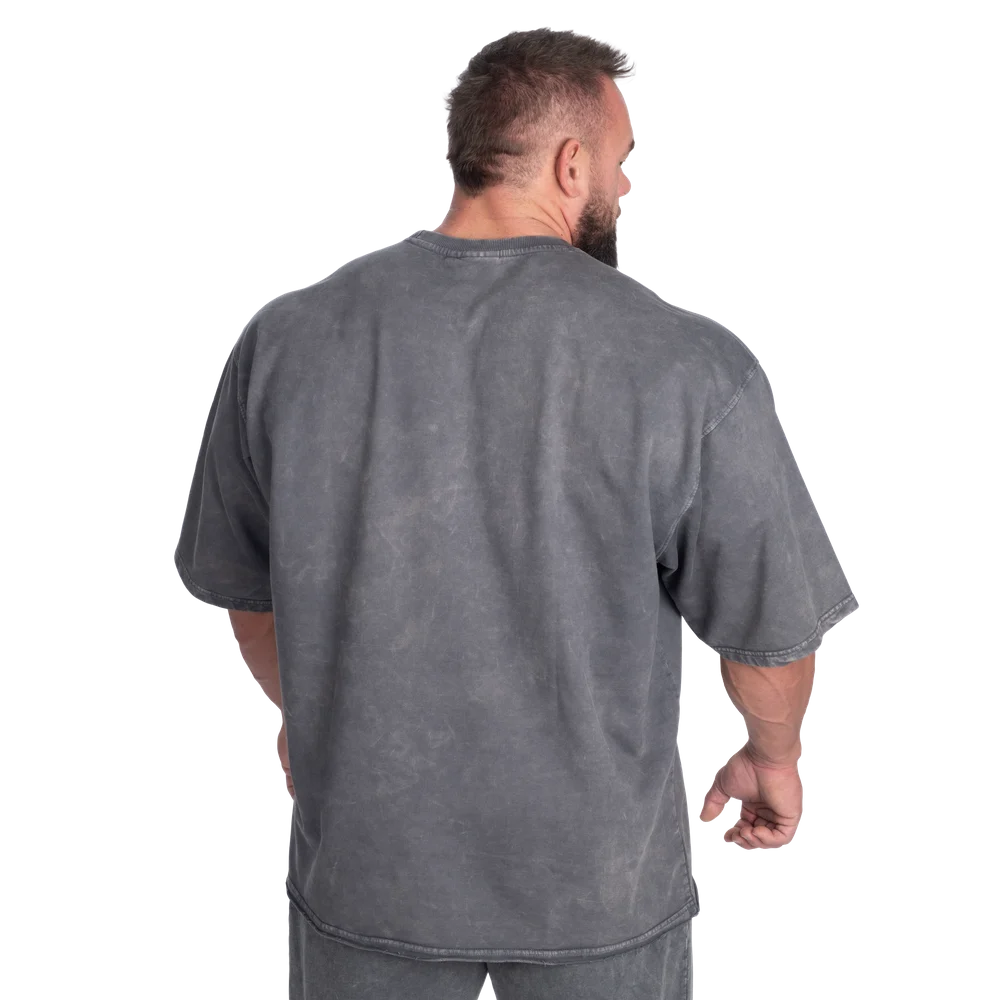 Iron Camp Iron Tee, Washed Black