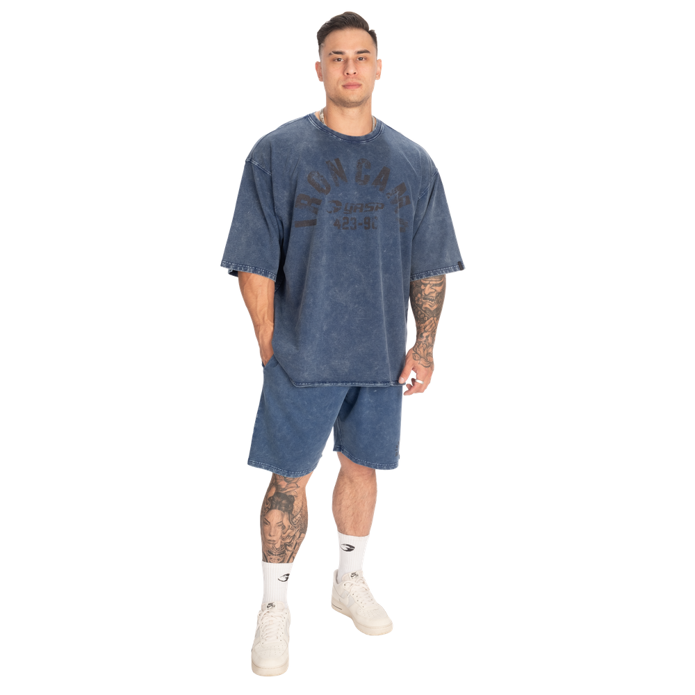Iron Camp Dynamic Shorts, Washed Blue