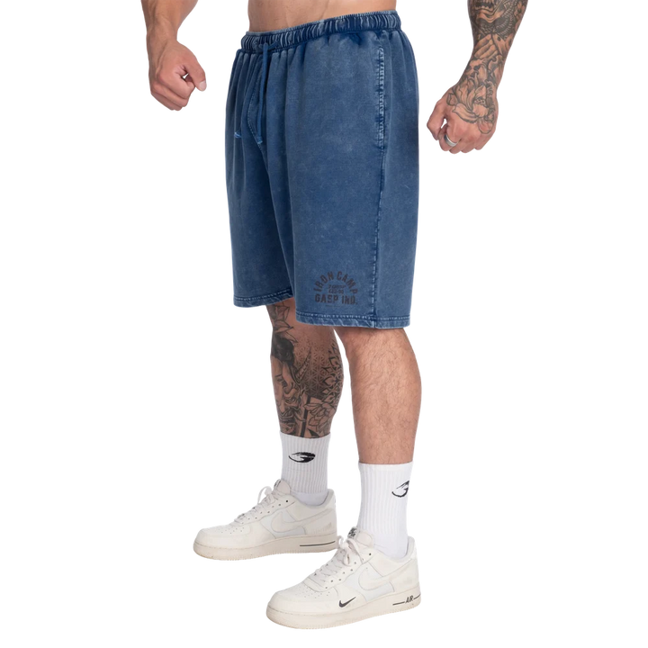 Iron Camp Dynamic Shorts, Washed Blue