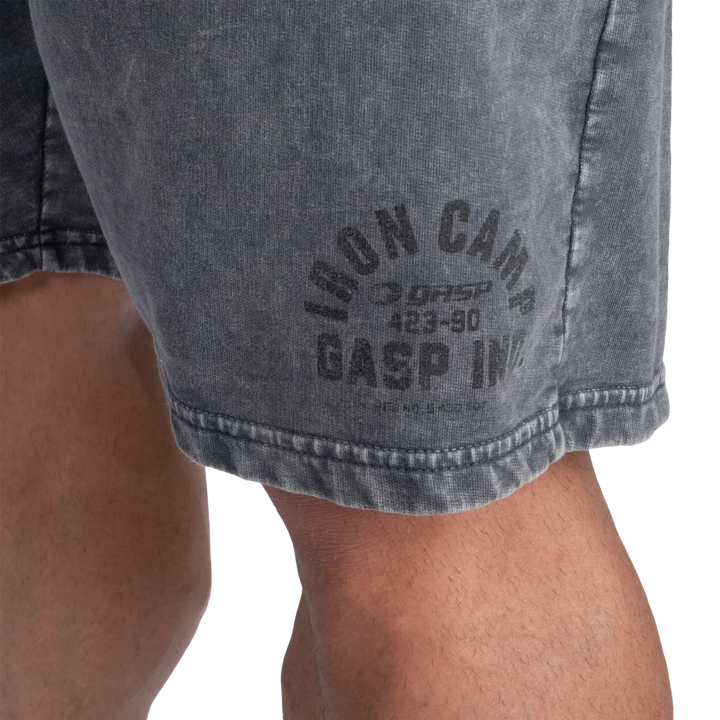 Iron Camp Dynamic Shorts, Washed Black