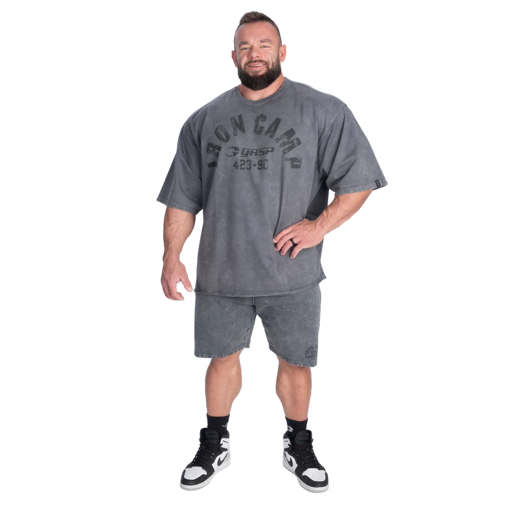 Iron Camp Dynamic Shorts, Washed Black