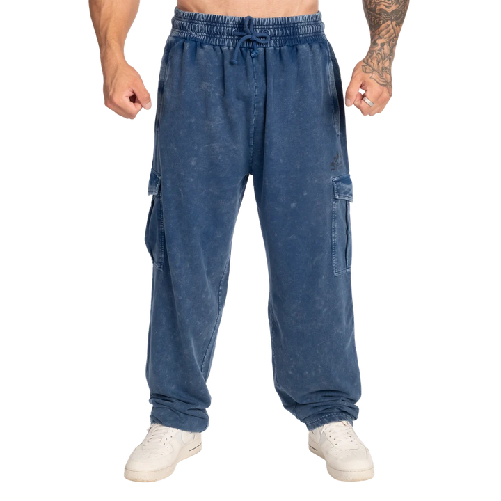 Iron Camp Baggy Pants, Washed Blue