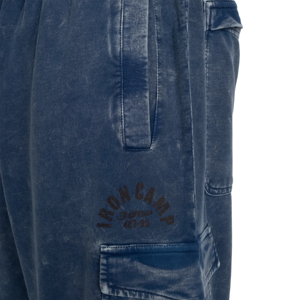 Iron Camp Baggy Pants, Washed Blue