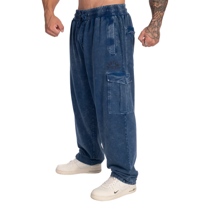 Iron Camp Baggy Pants, Washed Blue