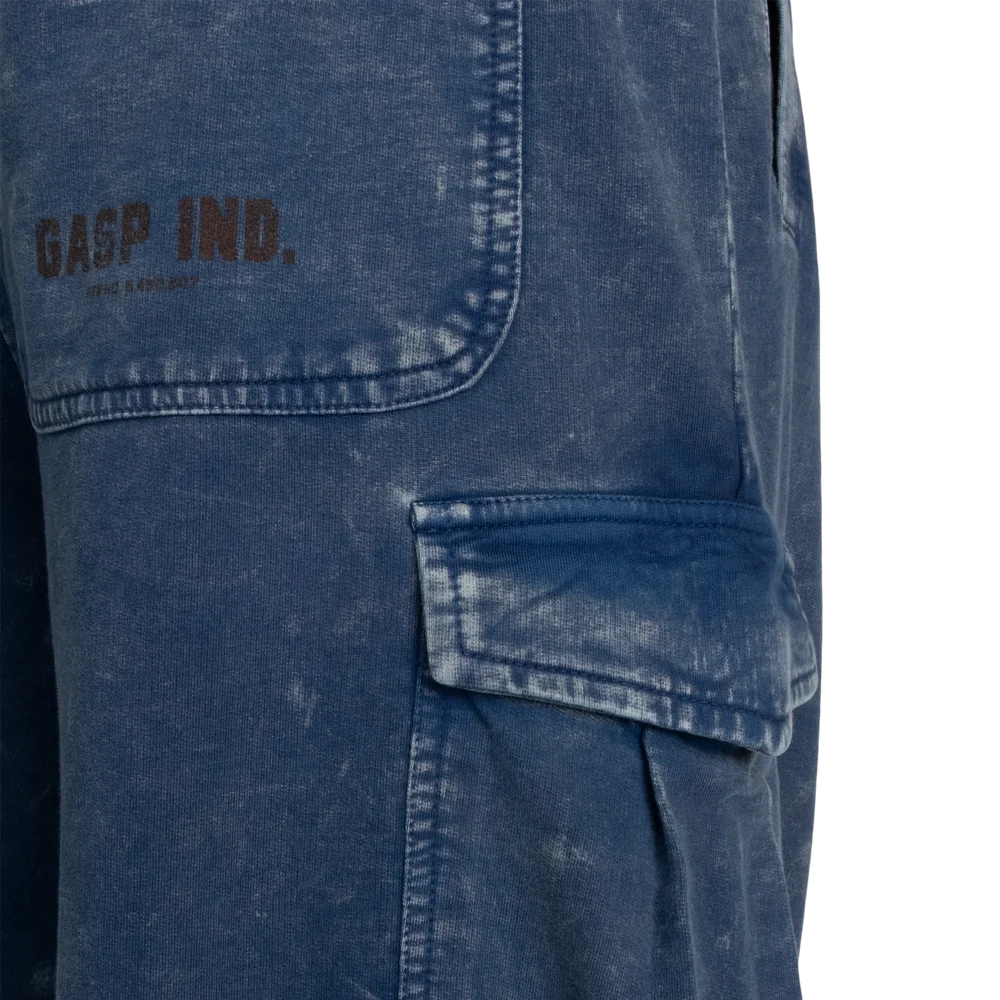 Iron Camp Baggy Pants, Washed Blue