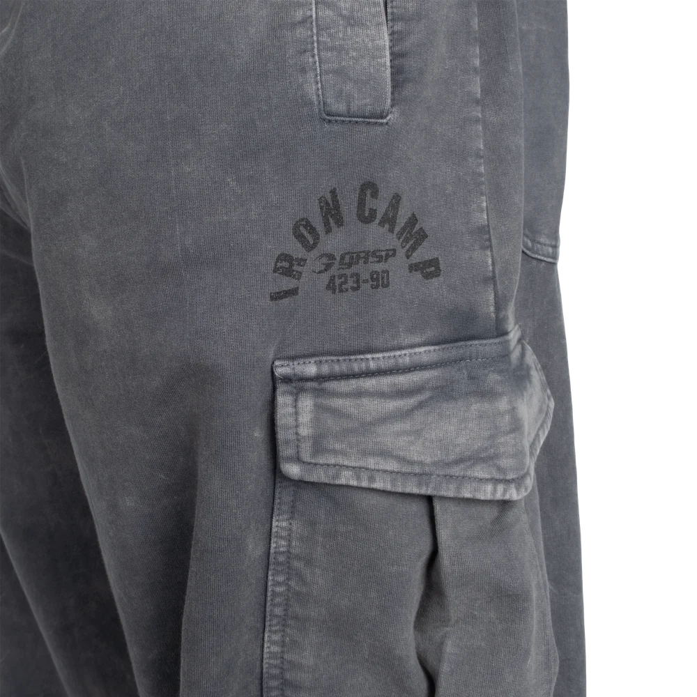 Iron Camp Baggy Pants, Washed Black