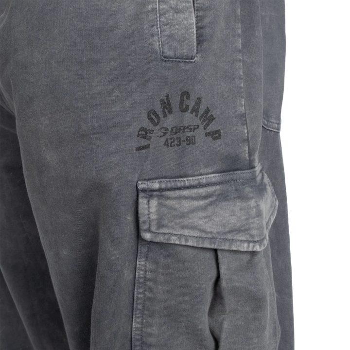 Iron Camp Baggy Pants, Washed Black