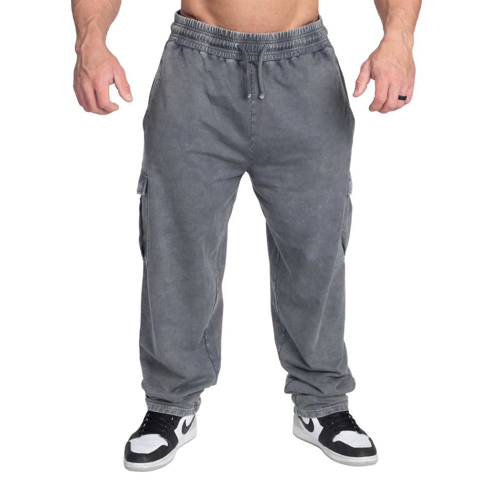 Iron Camp Baggy Pants, Washed Black