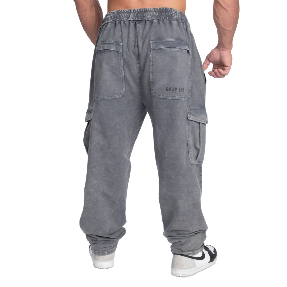 Iron Camp Baggy Pants, Washed Black