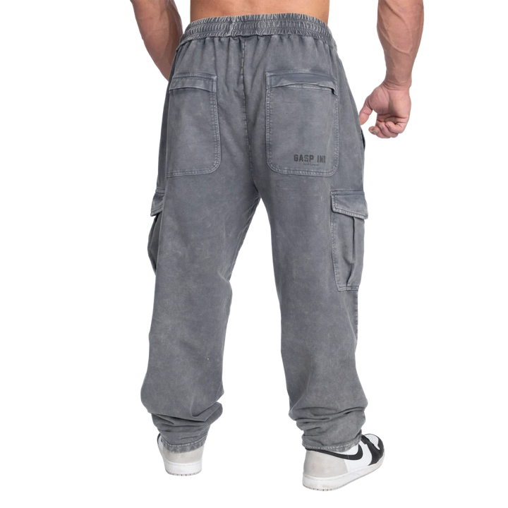 Iron Camp Baggy Pants, Washed Black