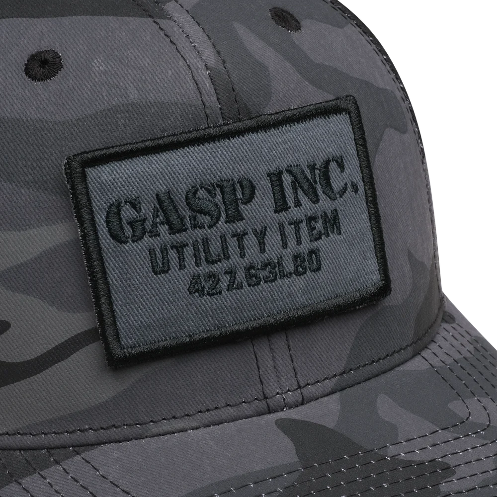 Gasp Inc. Original Cap, Dark Camo