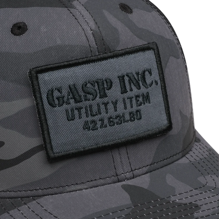 Gasp Inc. Original Cap, Dark Camo