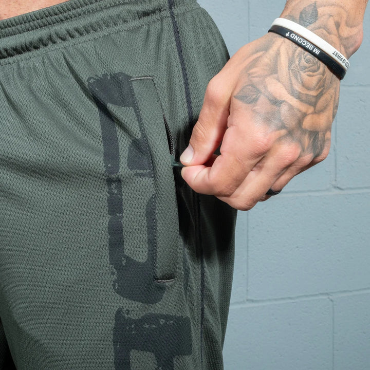 Pro Mesh Shorts 11.5", Deep Forest