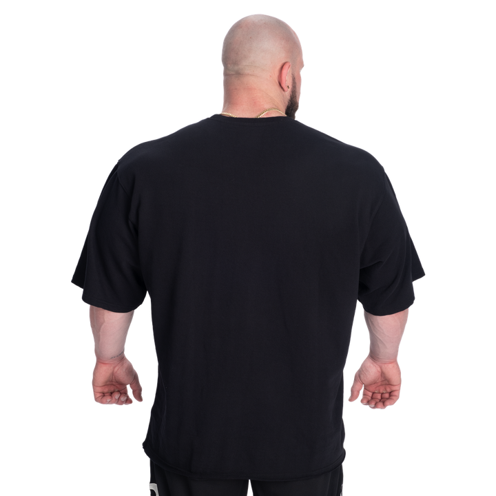 Heavyweight Iron Tee, Black/White