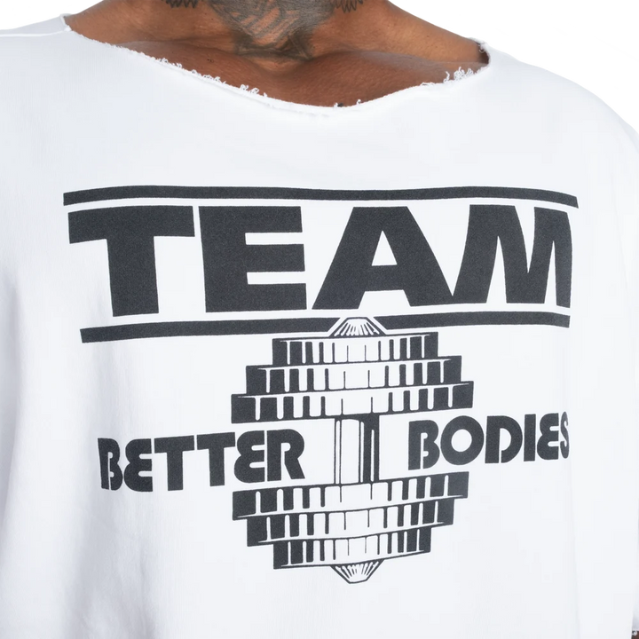 Team Raw Iron Tee, White