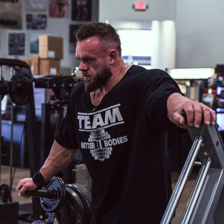 Team Raw Iron Tee, Black