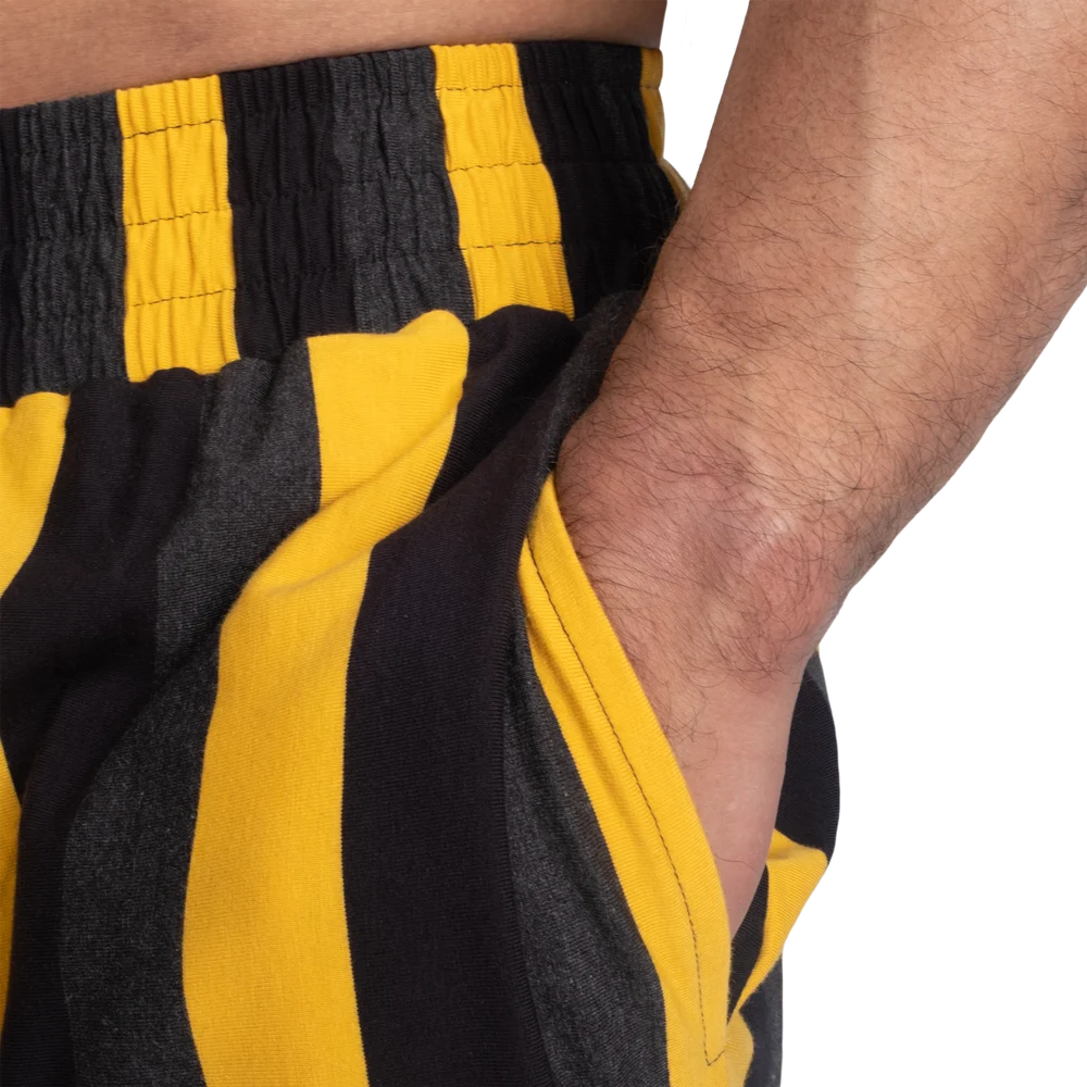 Gasp Gym Pant, Yellow/Grey/Black