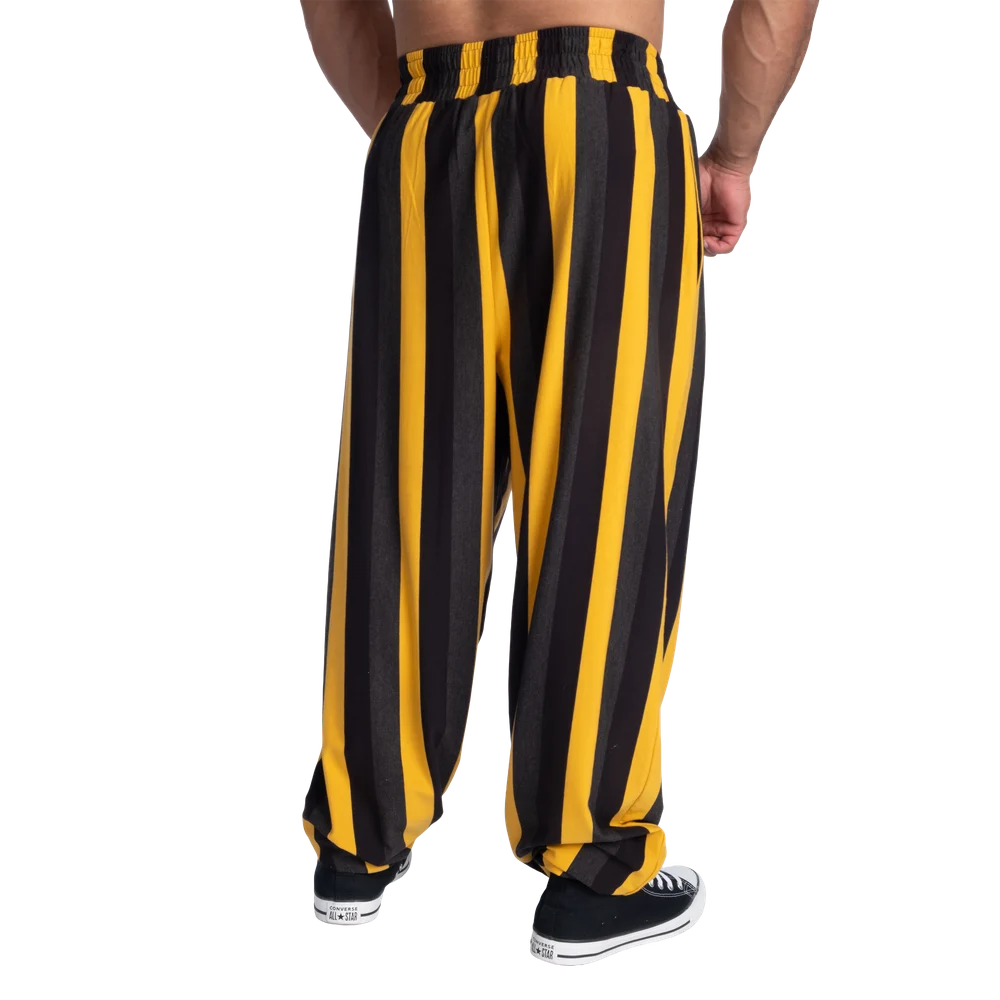 Gasp Gym Pant, Yellow/Grey/Black