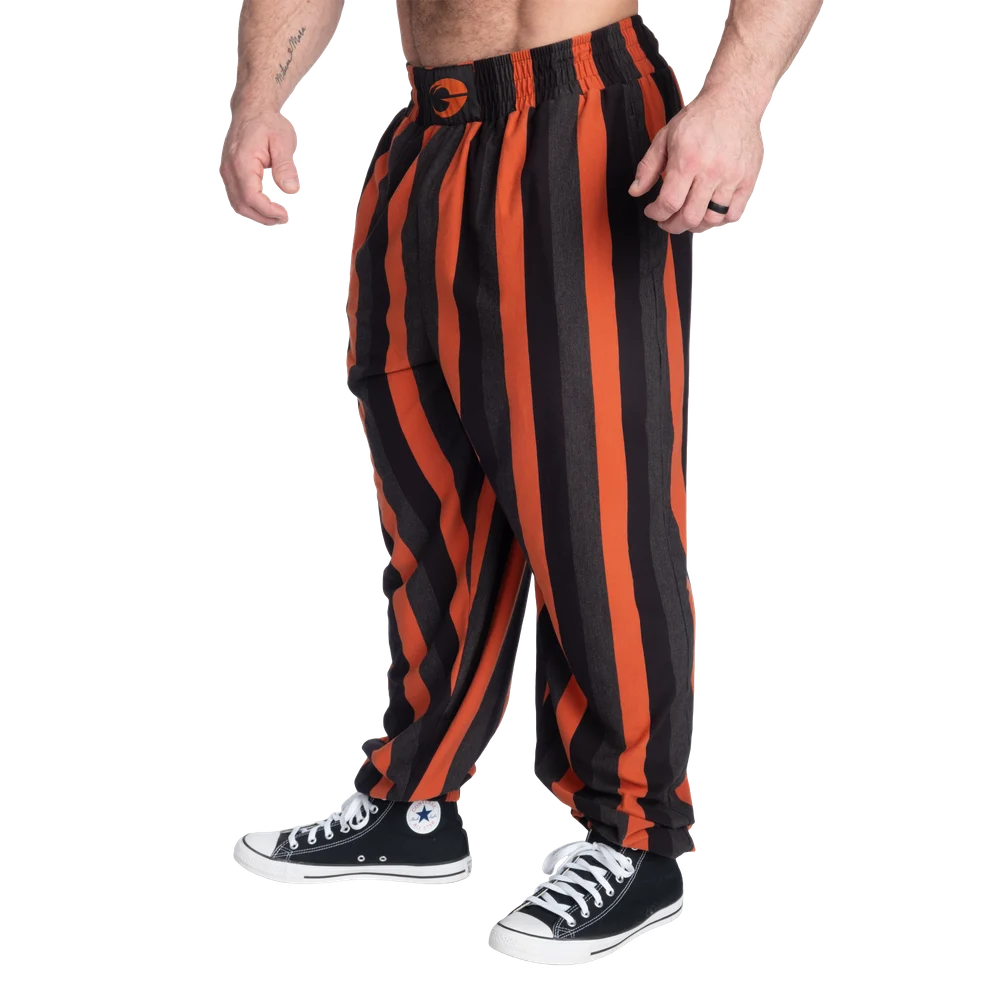 Gasp Gym Pant, Flame/Grey/Black