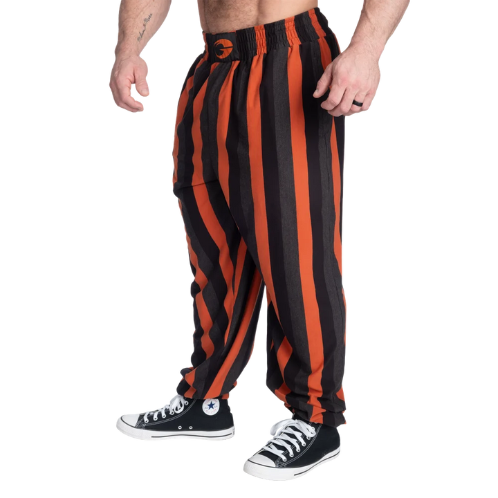 Gasp Gym Pant, Flame/Grey/Black