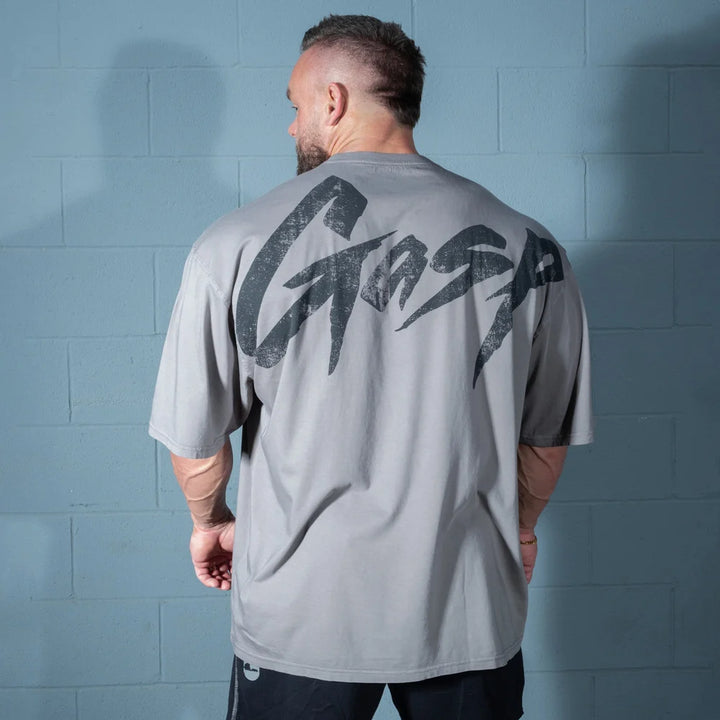 Washed Iron Tee, Washed Smoke Grey