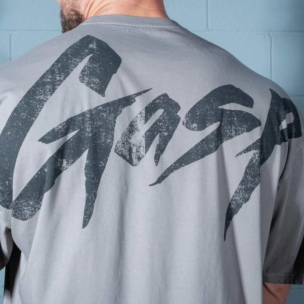 Washed Iron Tee, Washed Smoke Grey