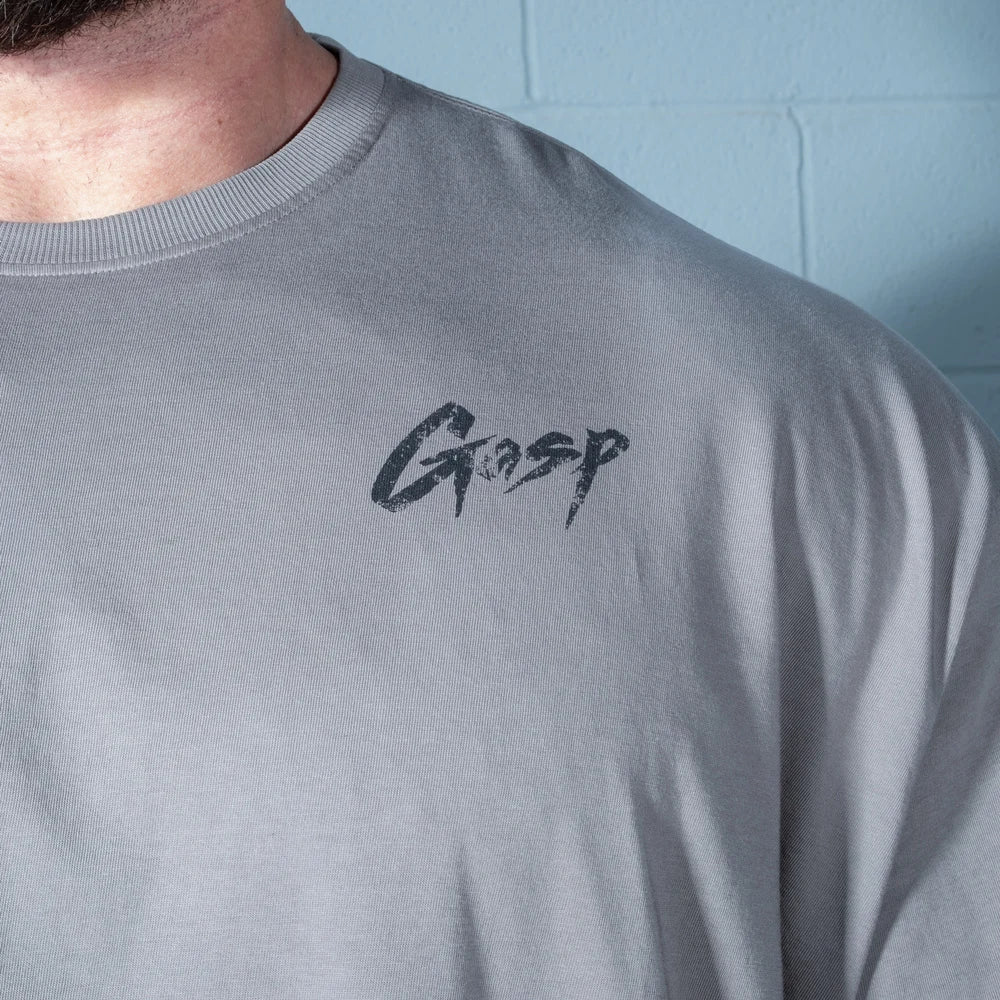 Washed Iron Tee, Washed Smoke Grey