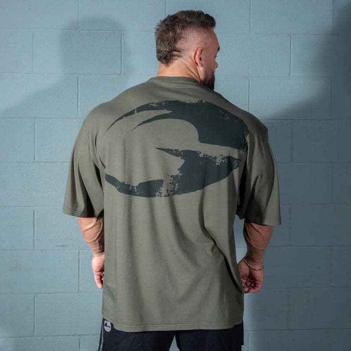 Rep Iron Tee, Washed Deep Forest