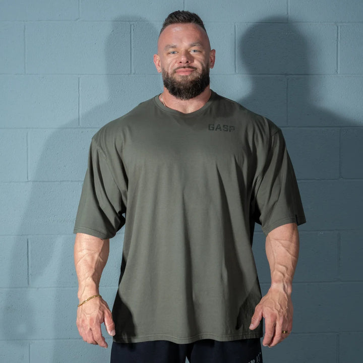 Rep Iron Tee, Washed Deep Forest