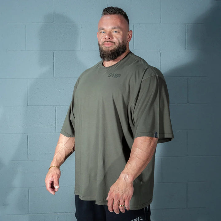 Rep Iron Tee, Washed Deep Forest