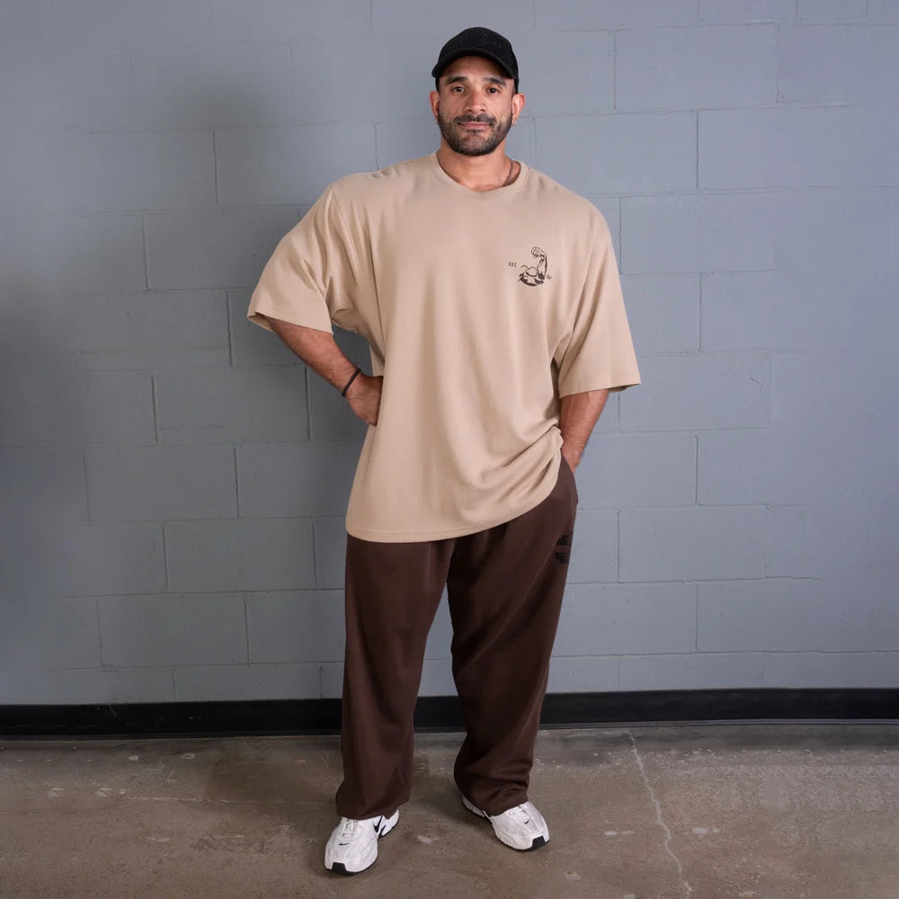 Muscle Iron Thermal Tee, Desert/Timber