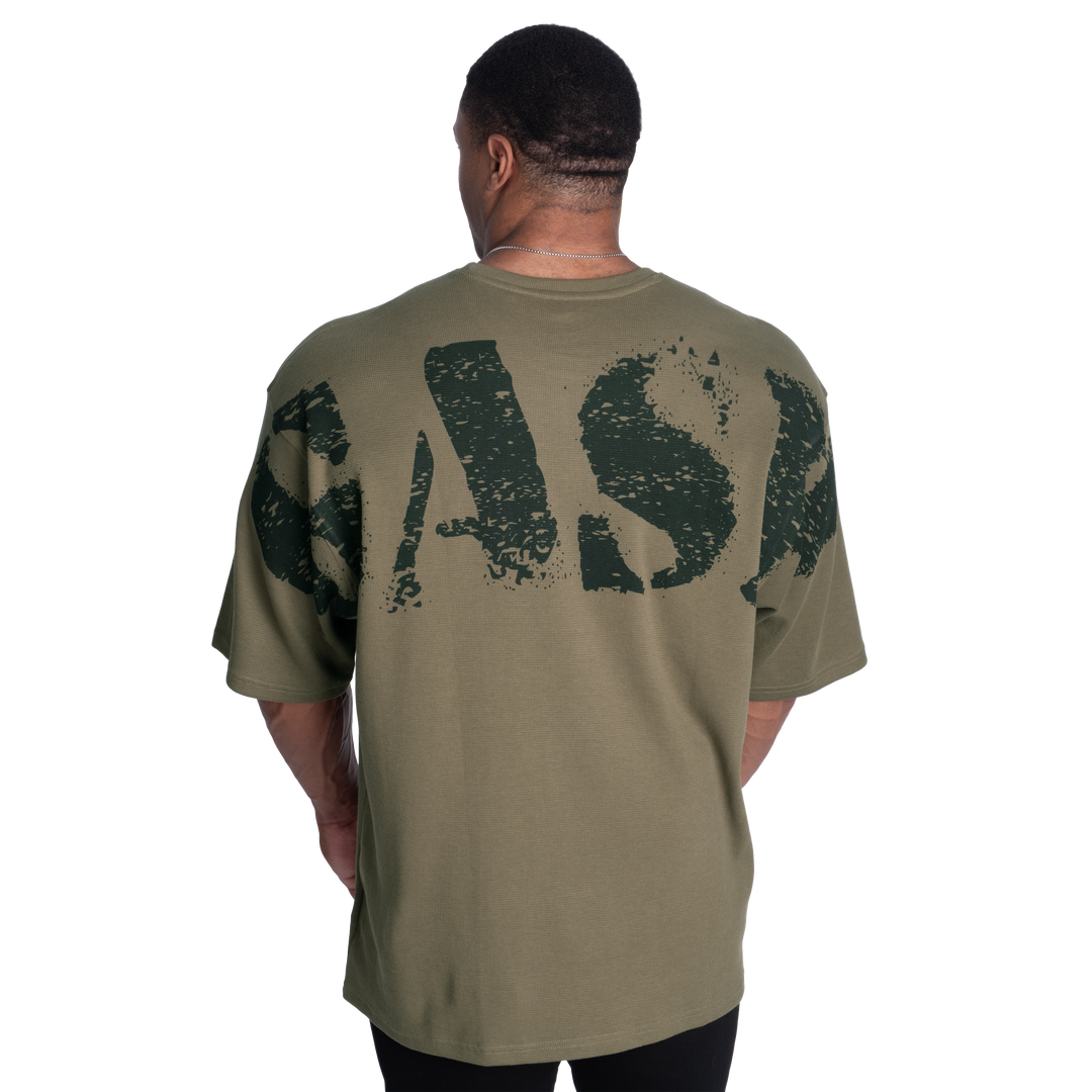 Iron Thermal Tee, Washed Green