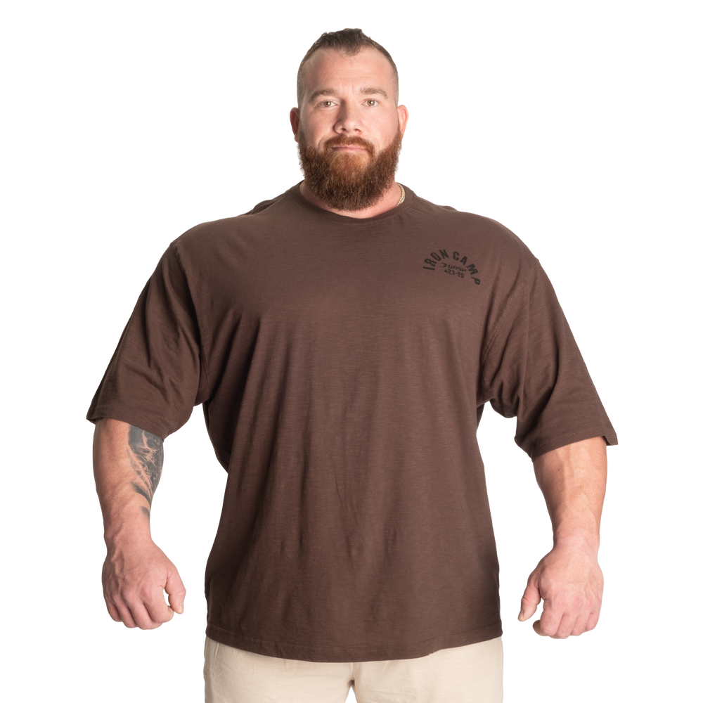 Slub Iron Tee, Washed Timber - MUSL BUDDIES