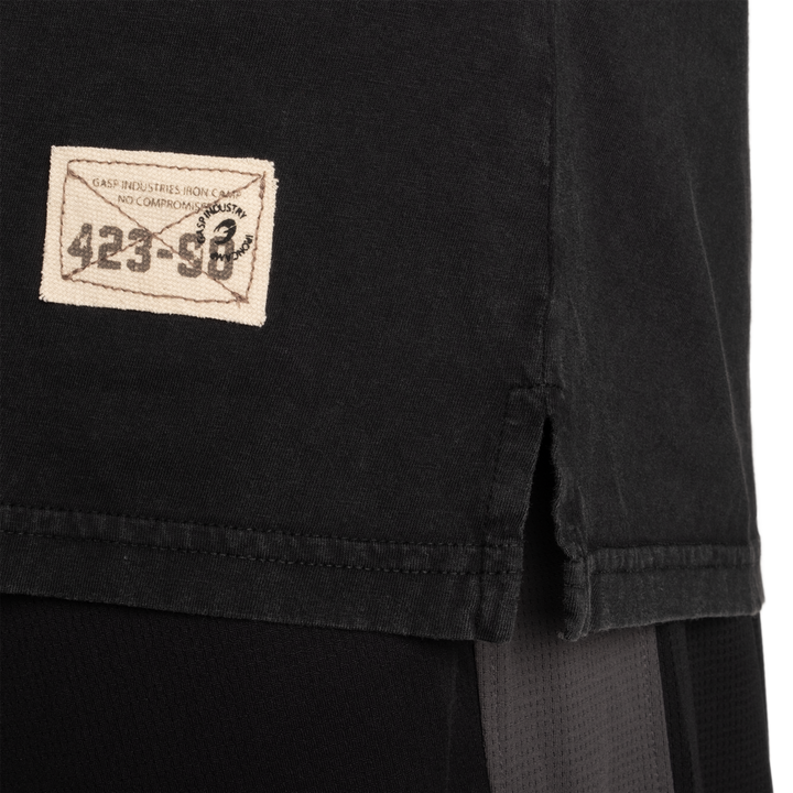 Vintage Original Tee, Washed Black/Red - MUSL BUDDIES