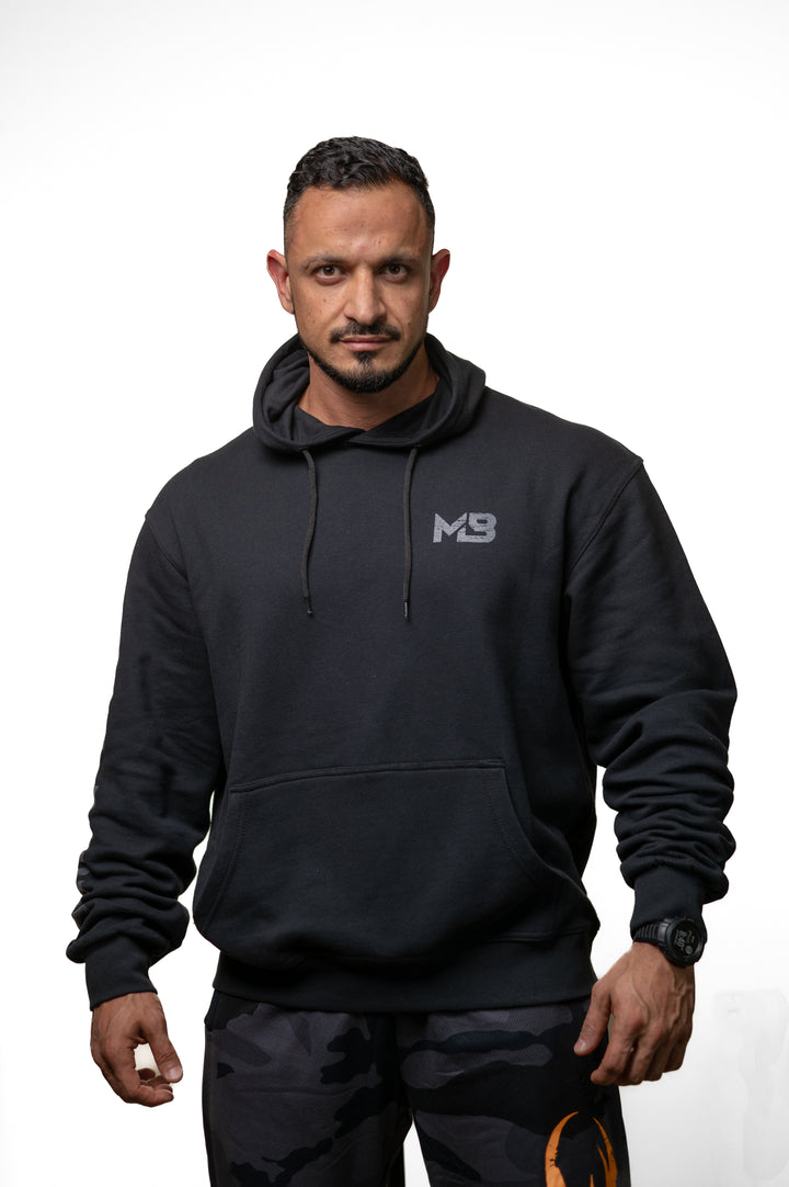 MB Hardcore Oversized Hoodie, Black